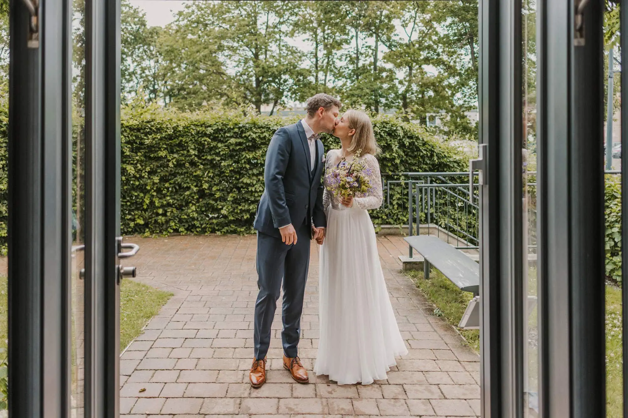 Brautpaar im Standesamt in Ahlbeck Usedom