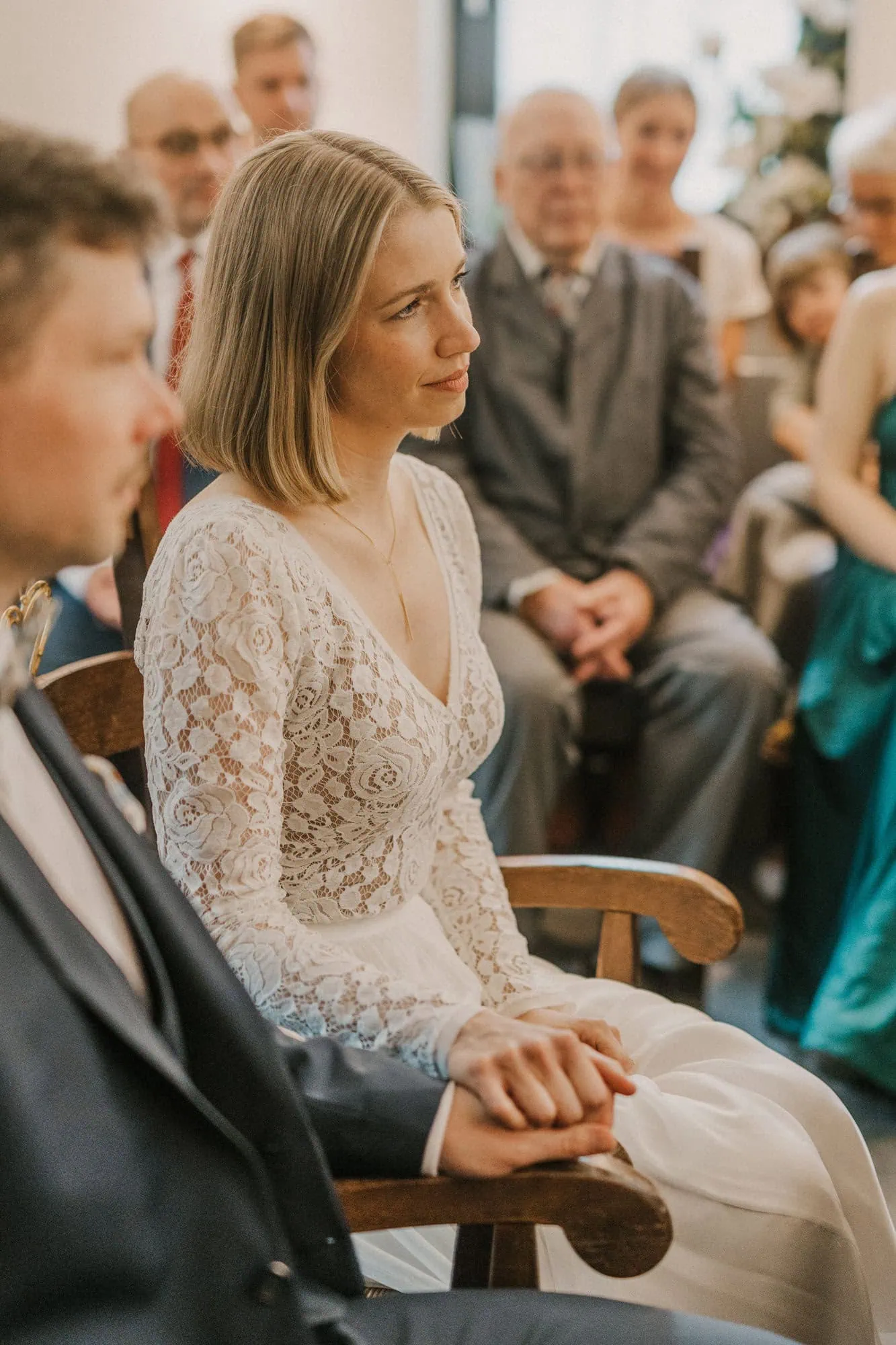 Brautpaar im Standesamt in Ahlbeck Usedom