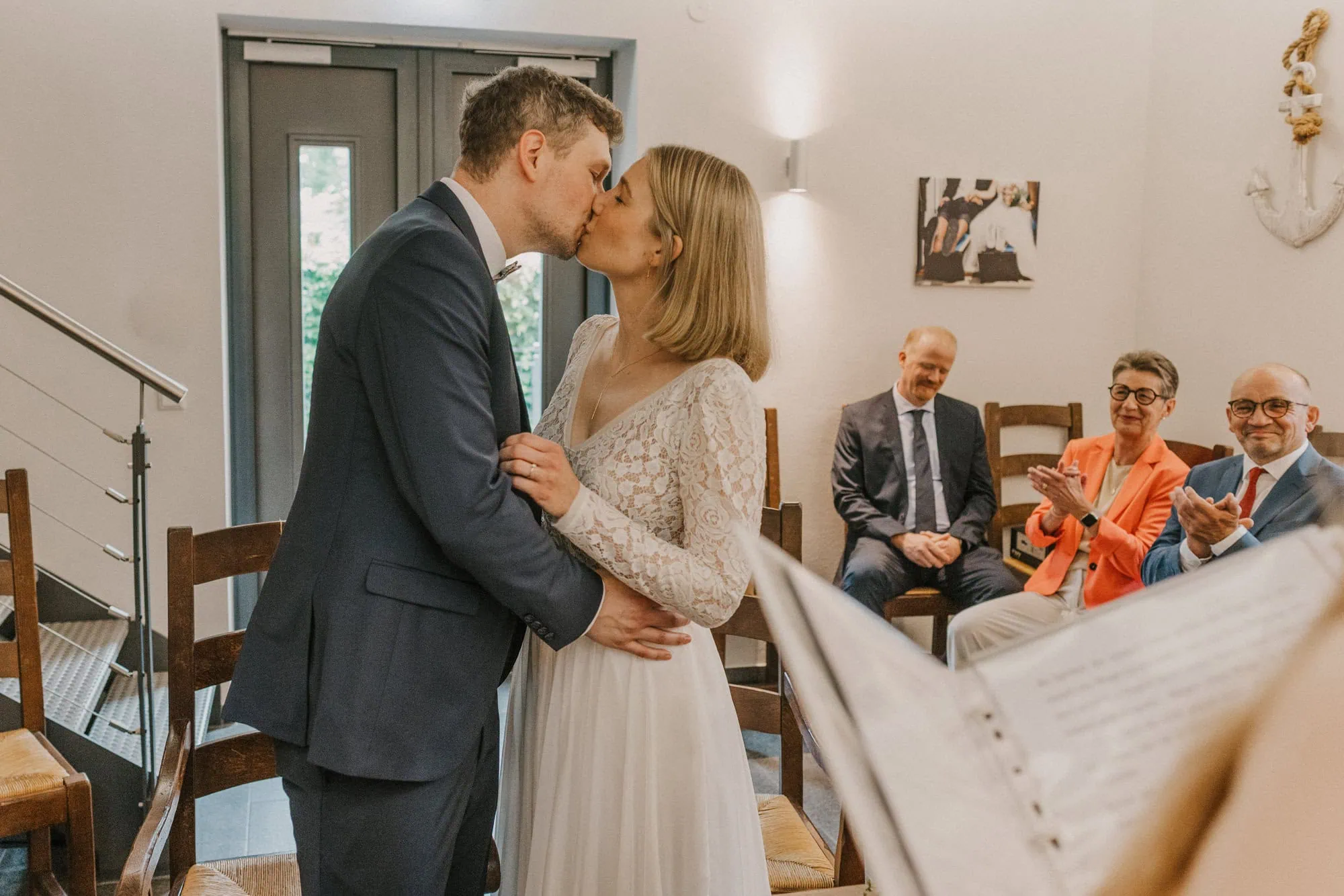 Brautpaar im Standesamt in Ahlbeck Usedom