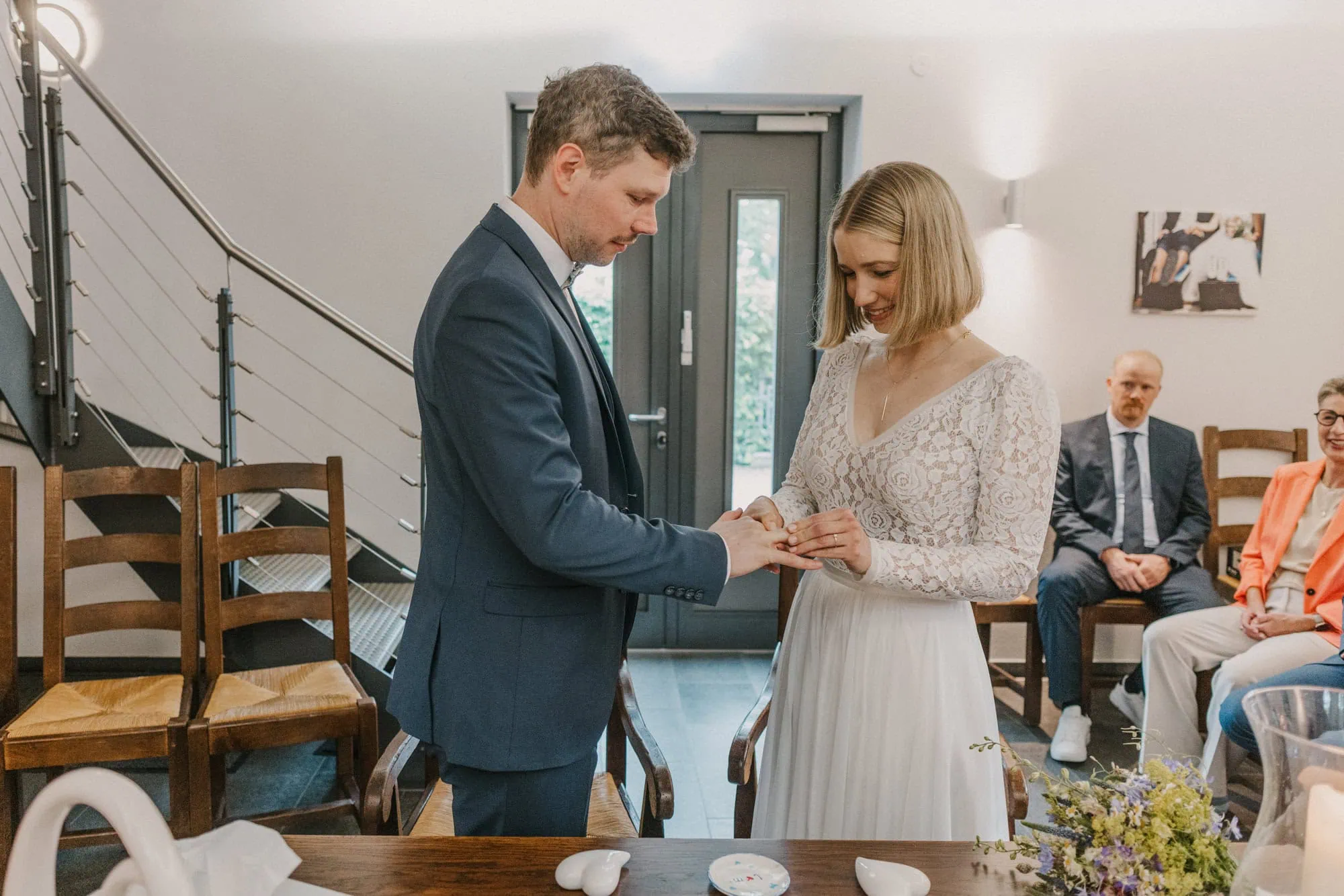 Brautpaar im Standesamt in Ahlbeck Usedom